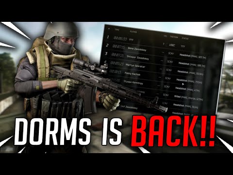 DORMS LOOT & PVP IS BACK!! AK 74N Raid... Escape From Tarkov