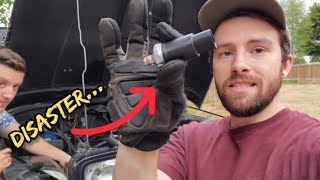 Jeep YJ Oil Pressure unit failure.