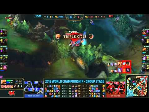 [Carry All] [Replays] KT Nagne Azir Quadrakill - KT VS TSM