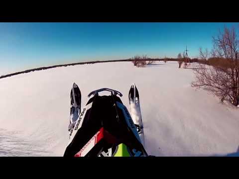Супер погодка в Сургуте! Катаюсь на polaris 600 indy voyager 144.
