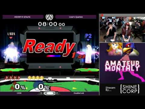 LSDx vs DoubleCork / DoubleCork vs GHQ | Nox - ASH@WIT Amateur Monthly #6 Melee Loser's Bracket