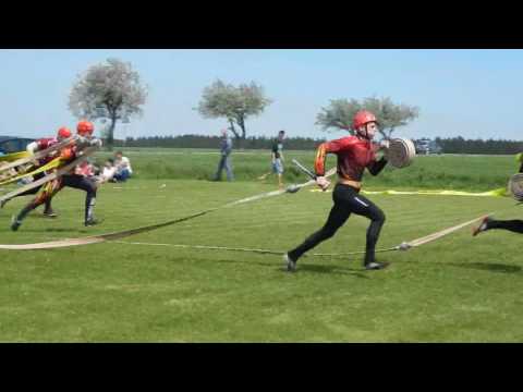 Květná 2016 okrsek SDH Pomezí muži 2. pokus