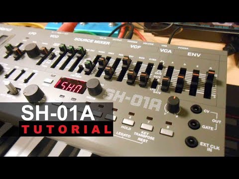 Roland SH-01A Synthesizer Module Tutorial Made Easy