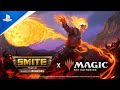 Smite - Magic: The Gathering Reveal Trailer | PS4 Games