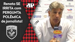 ‘Você aliviou para o Grêmio’? Renato Gaúcho fica pu** com jornalista após 2 a 2 do Flamengo