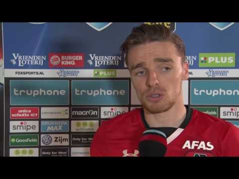 Reactie Rienstra na Vitesse - AZ