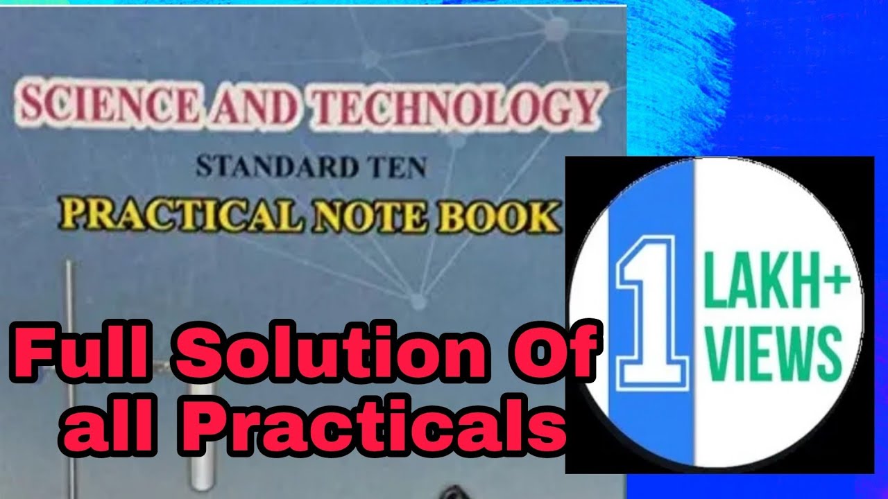 Watch video Science Practical book with Answer's// Class-10th// Now Science Practical book with Answer's// Class-10th//