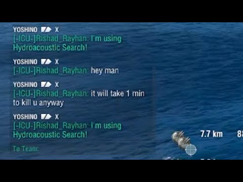 1v1 Sneaking Brawl -World of Warships