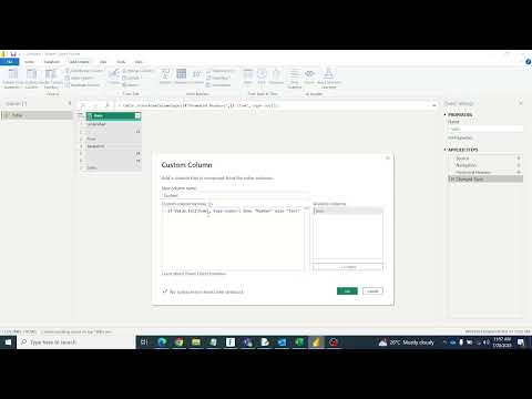 ISNUMBER, ISTEXT equivalent functions in Power Query