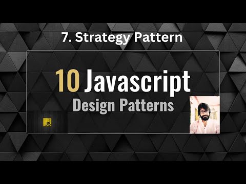 7 Strategy Pattern System Design Javascript
