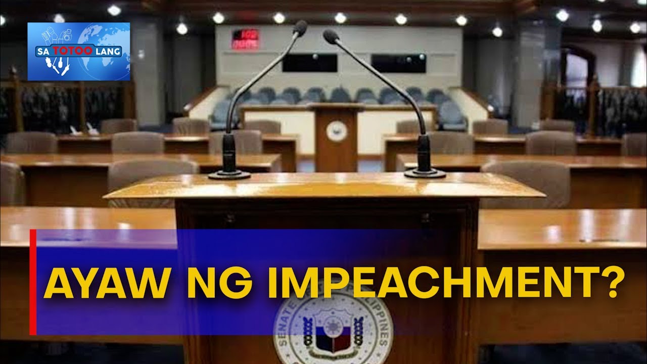 Marami sa mga senador, ayaw raw ng impeachment sa ngayon | #STL