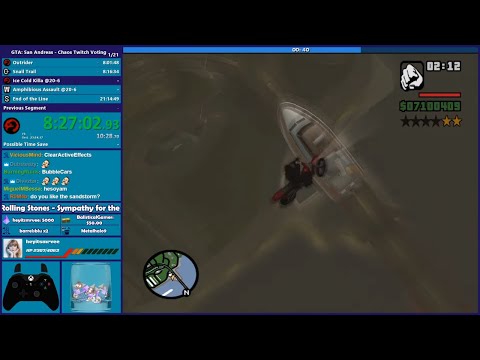 GTA San Andreas CHAOS MOD Speedrun Part 3 - Hugo_One Twitch Stream - 12/6/2019