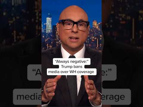 'Always negative': Trump bans media over WH coverage