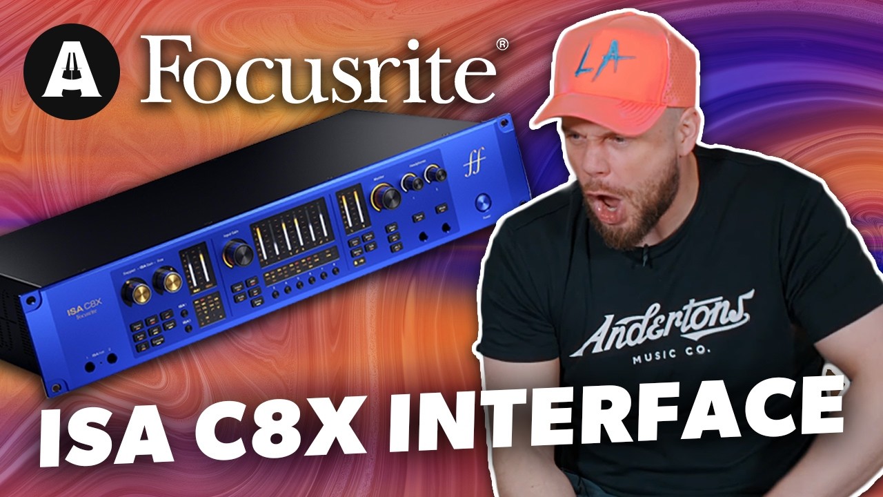 Focusrite ISA C8X - The Most Handsome Interface Jack Has Ever Seen! - YouTube