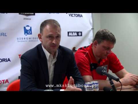 Górnik Wałbrzych - MKS Kluczbork 2014.05.10 konferencja prasowa