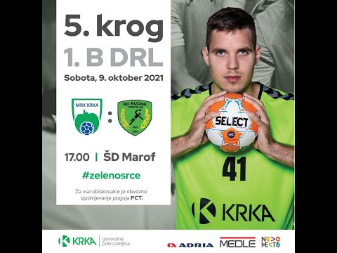 05. KROG - 2021/2022: 1.B DRL - MOŠKI: MRK KRKA :  RD RUDAR [PRENOS]