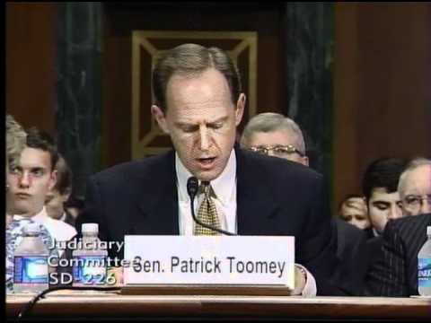 Sen. Toomey introduces judicial nominees Malachy Mannion and Matthew Brann
