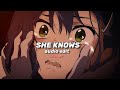 J. Cole - SHE KNOWS | audio edit