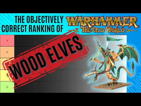🔴 Ranking the BEST and WORST Wood Elf Units with Scott McHugh | Wood Elf Day 5! 🔴