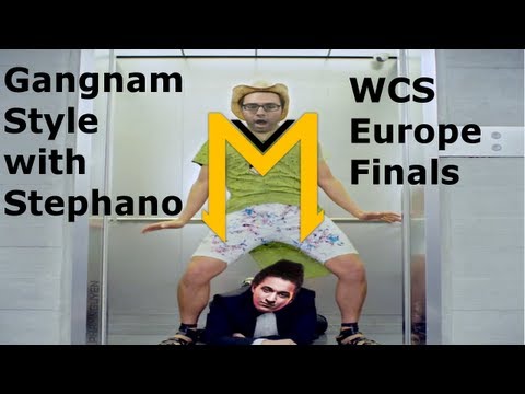 Gangnam Style Dance [Starcraft Gangnam] with Stephano [ WCS Europe Finals ] - MMOwnage