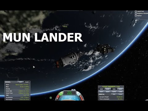Ep 4 - KSP Breaking Ground - Mun Mission Launch