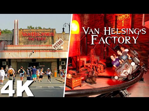 Van Helsing's Factory [On-Ride 4K POV] - Movie Park Germany