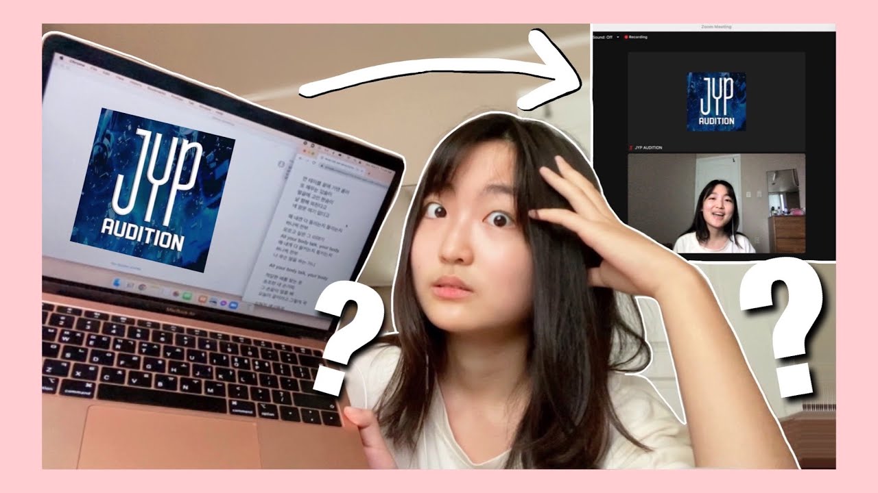 1 on 1 Zoom Audition for JYP 😵 My Experience and Performance