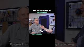 Why Linus Torvalds Does Not Give Tech Advice #shorts #linux #techtips #knowledge