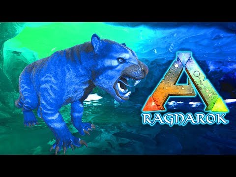 Finding The Ice Caves - ARK: RAGNAROK SURVIVAL (DLC)(EP.33)