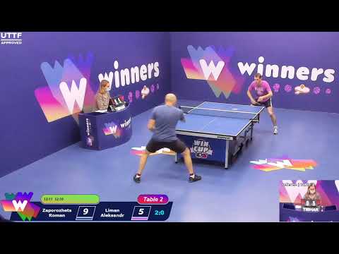 WINners CUP table 2  14.10 Zaporozhets Roman - Liman Aleksandr  11:45