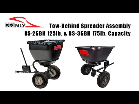 How to Assemble the Brinly BS-26BH and BS-36BH Tow-Behind Broadcast Spreaders