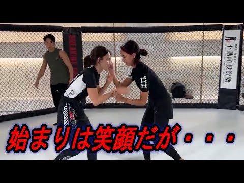 「需要しかない・・・」美女同士の寝技勝負がガチバトルに発展・・・。