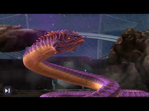 Jurassic world the game (Ouroboros 66 ) boss battle part 1