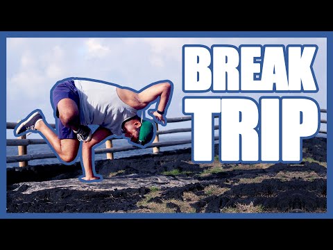 FAIRE DU BREAKDANCE DANS UN SENTIER REUNIONNAIS INCROYABLE
