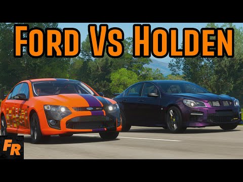 Accidental Ford Vs Holden - Forza Horizon 4