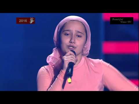 Indila-'Derniere danse'.Ryana.The Voice Kids Russia 2016.