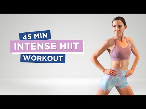 45 MIN MILITARY HIIT - INTENSE, No Repeat, No Equipment - burn calories, sweat, smile, LET'S GO!