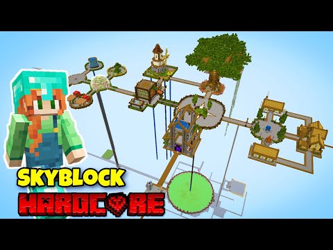 Vanilla Minecraft Skyblock, but it's HARDCORE #11