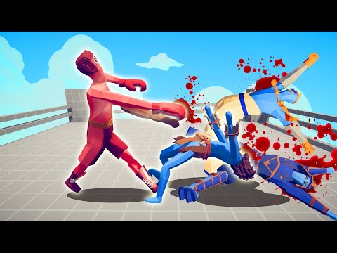 BLOOD ARENA - BOXER vs NORMAL MELEE UNIT | TABS - Totally Accurate Battle Simulator