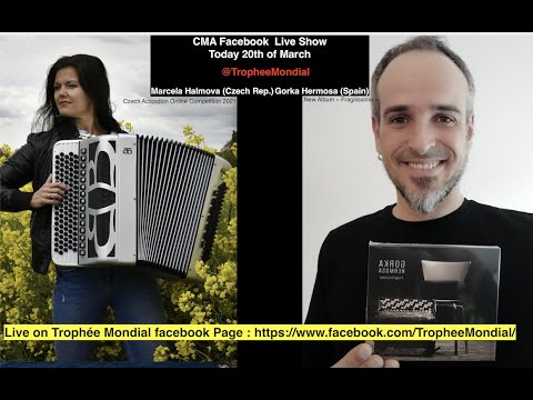 CMA Live Show - Marcela Halmova (Czech rep) & Gorka Hermosa (Spain)
