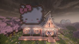 TUTORIAL: Hello Kitty Cafe (Exterior + Interior) ~ CuteCraft Modpack