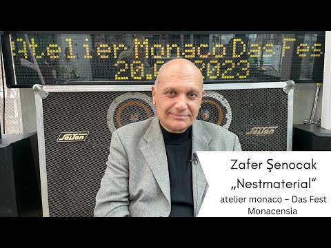 Zafer Şenocak: „Nestmaterial". atelier monaco – Das Fest, Monacensia 4/5