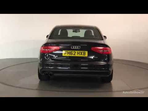 FH62HXB AUDI A4 TDI S LINE BLACK EDITION BLACK 2013, Nottingham Audi