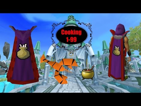 Runescape: How to level up Cooking/Fastest Way to 1-99 [2016]
