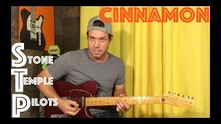 Guitar Lesson: How To Play Cinnamon By Stone Temple PIlots