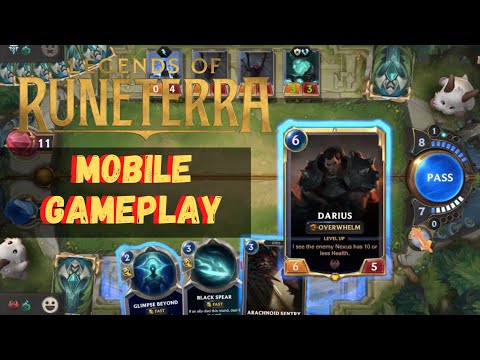 Legends of Runeterra Mobile Gameplay (Android, IOS)