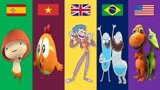Cartoons From Different Countries | Pt.98