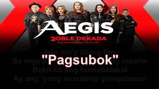 Pagsubok - AEGIS (LYRICS SONG)