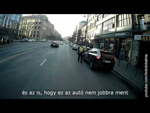 Motorist busted / Autós lekapcsolva