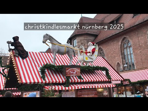 Exploring the 2025 Nuremberg Christkindlesmarkt | Magical Christmas Market Experience!